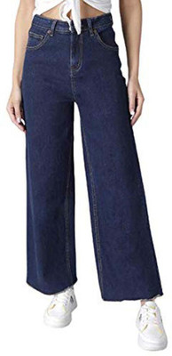 Seema Singh Flared Women Dark Blue Jeans
