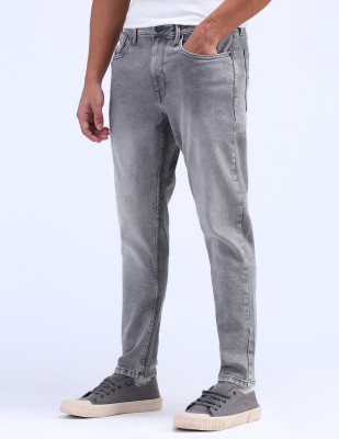 FLYING MACHINE Tapered Fit Men Grey Jeans