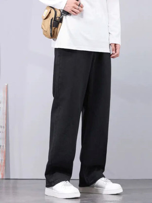 comfits Loose Fit Men Black Jeans