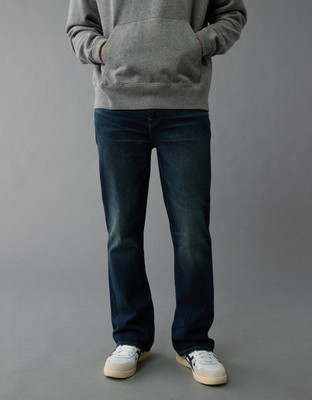 American Eagle Boot-Leg Men Dark Blue Jeans