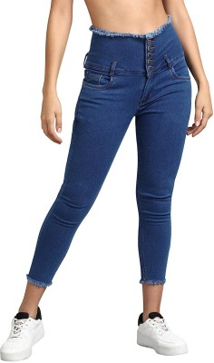 Sammed trading Slim Women Dark Blue Jeans