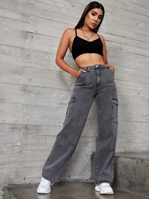 SKG Boyfriend Women Grey Jeans
