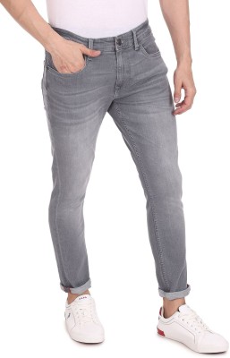 U.S. POLO ASSN. Tapered Fit Men Grey Jeans