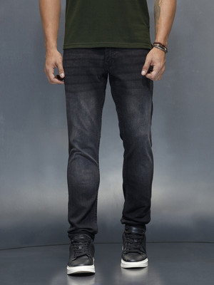 WROGN Slim Men Grey Jeans