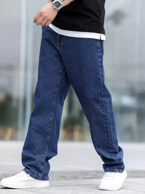 DENIM FIT Regular Men Dark Blue Jeans