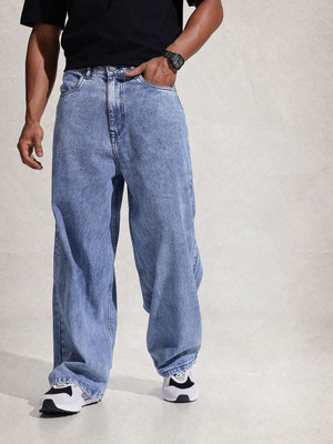 WROGN Boot-Leg Men Blue Jeans