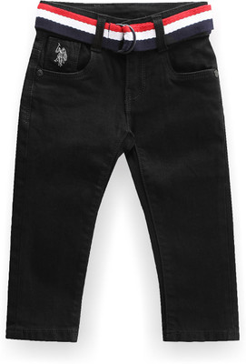 U.S. POLO ASSN. Slim Boys Black Jeans