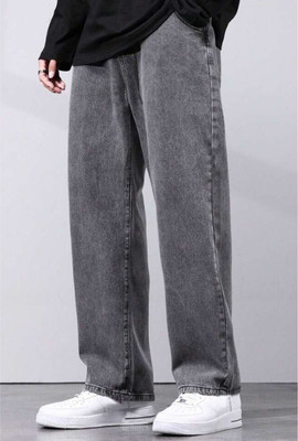 Rockwell Loose Fit Men Dark Grey Jeans