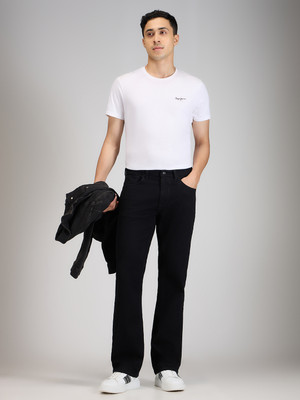 Pepe Jeans Boot-Leg Men Black Jeans