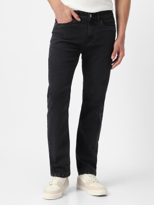 Urbano Fashion Regular Men Black Jeans