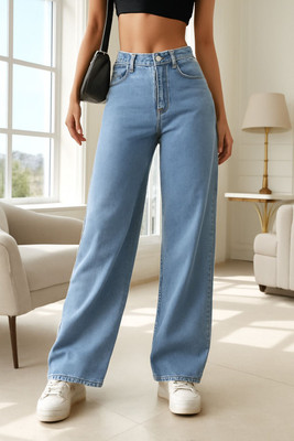 flying girls Regular Women Light Blue Jeans