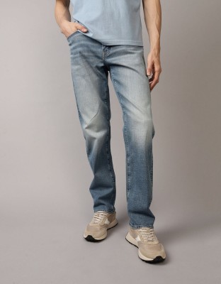 American Eagle Straight Fit Men Blue Jeans