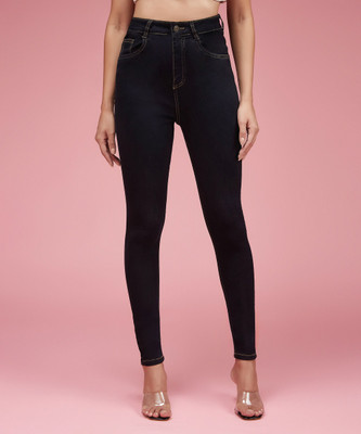 Miss Chase Skinny Women Black Jeans