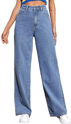 HouseOfCommon Straight Fit Women Light Blue Jeans