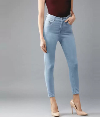 Herway Skinny Women Light Blue Jeans