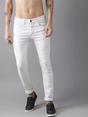 comfits Slim Men White Jeans