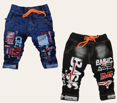 EASTWARDS Regular Boys & Girls Black, Dark Blue Jeans
