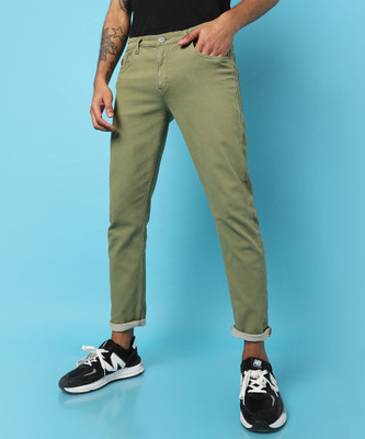 CAMPUS SUTRA Regular Men Green Jeans