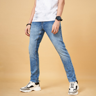 SF Jeans by Pantaloons Skinny Men Blue Jeans