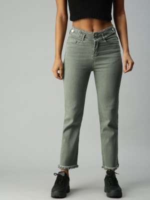 Showoff Regular Women Grey Jeans