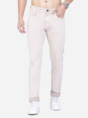AWACK Regular Men Beige Jeans