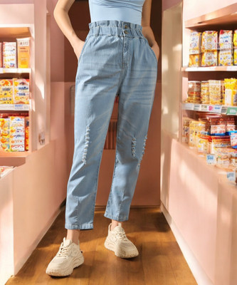 DOLCE CRUDO Relaxed Fit Women Blue Jeans