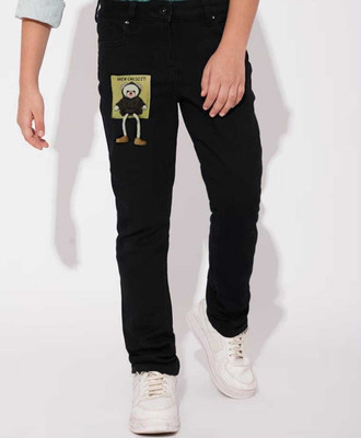 LEA BELLA Slim Boys Black Jeans