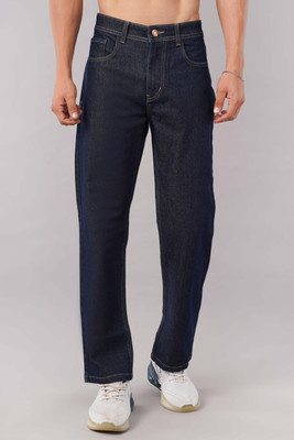NIVASU Straight Fit Men Dark Blue Jeans
