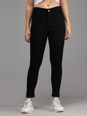 Akacy Skinny Women Black Jeans