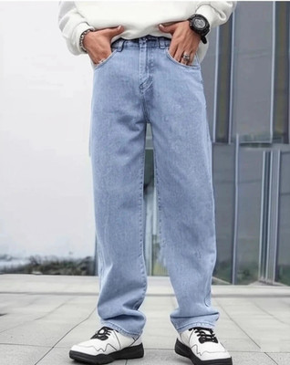 LEVORCE Boot-Leg Men Light Blue Jeans