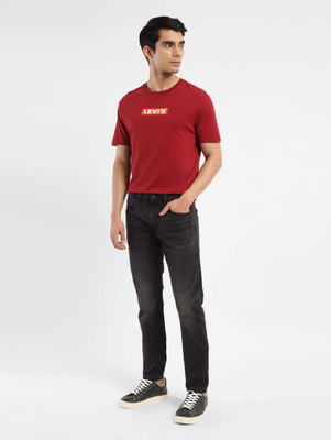 LEVI'S 512 Tapered Fit Men Black Jeans