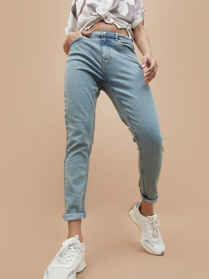 Ginger by Lifestyle Skinny Women Blue Jeans