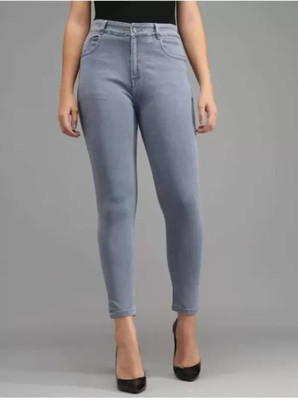 ORSUMSTYLE Slim Women Grey Jeans
