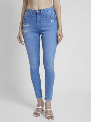 Spykar Super Skinny Women Blue Jeans