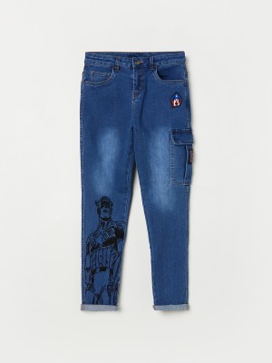 Fame Forever by Lifestyle Regular Boys Dark Blue Jeans