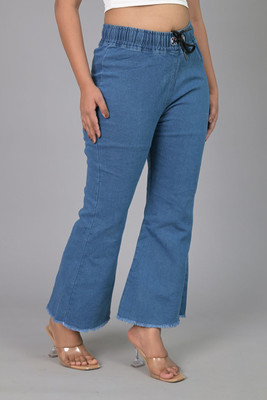 Hans Denton Flared Women Light Blue Jeans