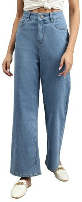 Kwantico Straight Fit Women Blue Jeans