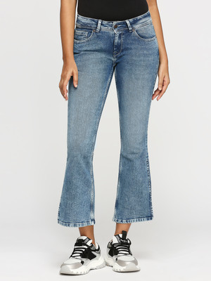 Pepe Jeans Boot-Leg Women Blue Jeans