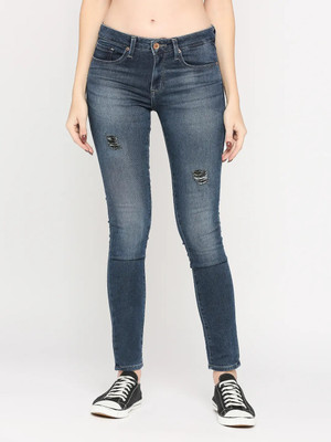 Spykar Slim Women Gold Jeans