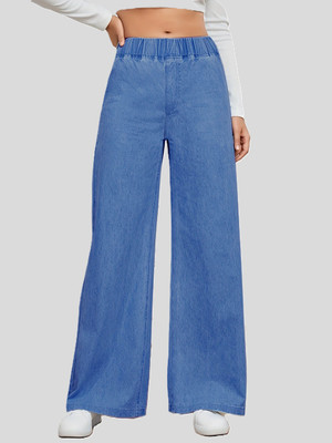 GLOBENAUT Loose Fit Women Blue Jeans