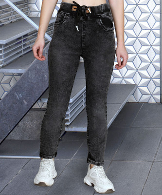 DenimStory Straight Fit Women Black Jeans