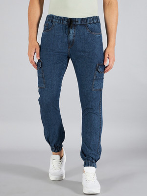 STUDIO NEXX Jogger Fit Men Dark Blue Jeans