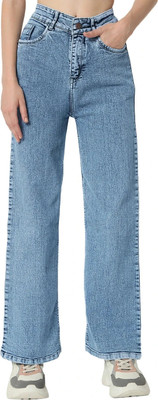 Akacy Straight Fit Women Light Blue Jeans