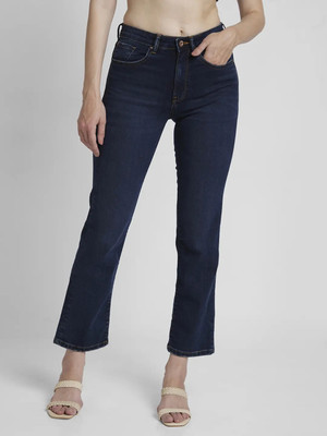 Spykar Tapered Fit Women Dark Blue Jeans