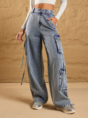 SASSAFRAS Straight Fit Women Blue Jeans