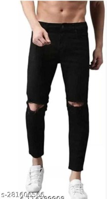 nainane Regular Men Black Jeans