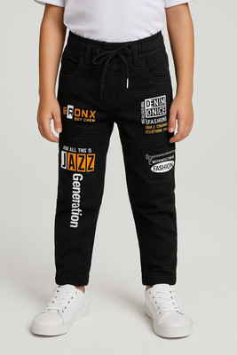 TRIP MART Regular Boys & Girls Black Jeans
