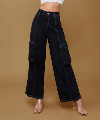 Miss Chase Straight Fit Women Black Jeans