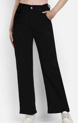 Angelo Relaxed Fit Women Black Jeans