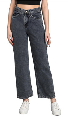 Miss Oops Boyfriend Girls Dark Grey Jeans